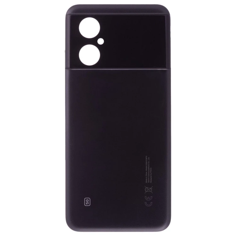 Задняя крышка для Xiaomi Poco M4 5G (22041219PG) (черный)