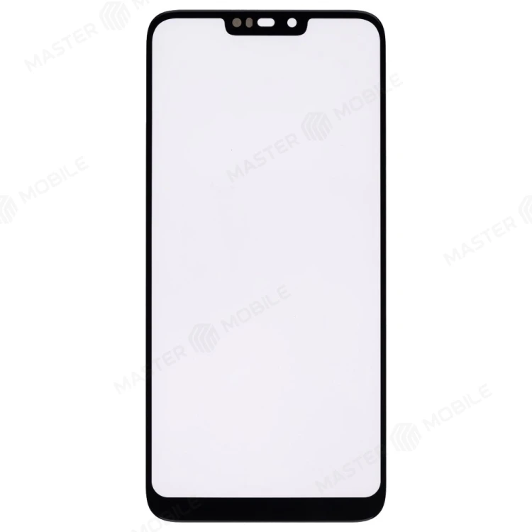 Стекло модуля для Huawei Honor 8C (BKK-AL10) + OCA (черный)