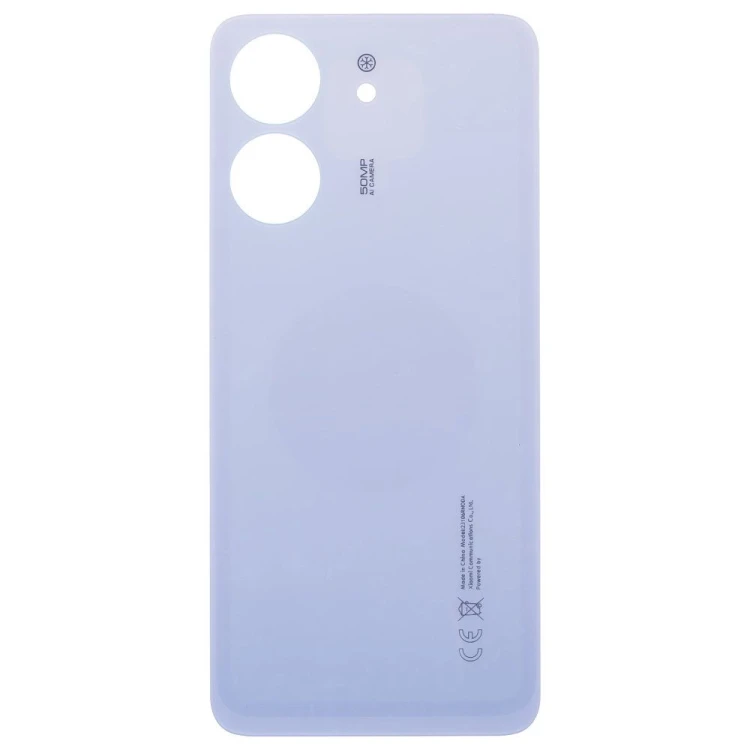 Задняя крышка для Xiaomi Redmi 13C 4G (23108RN04Y) (голубой)
