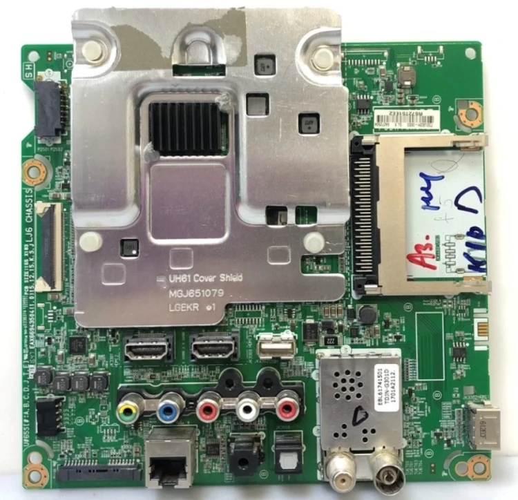 Плата EAX66943504(1.0) EBU64272504, для телевизора LG 49UH619V