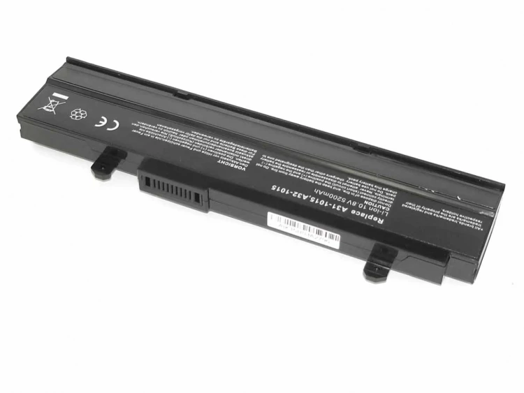 Аккумуляторная батарея для ноутбука Asus Eee PC 1015 (A32-1015) 10.8V 5200mAh OEM черная