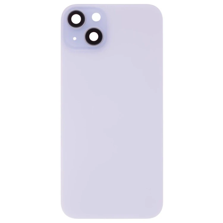 Задняя крышка для Apple iPhone 15 Plus (голубой) (в сборе со стеклом камеры) (Premium)