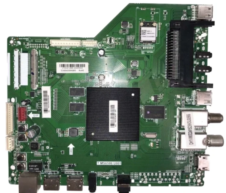 Плата T.MS6586.U801, для телевизора Haier LE55Q6500U