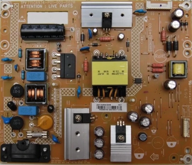 Блок питания для телевизора 715G6934-P01-000-002H PHILIPS 40PFT4100/60, 40PFT4101/60,40FPT4100/60
