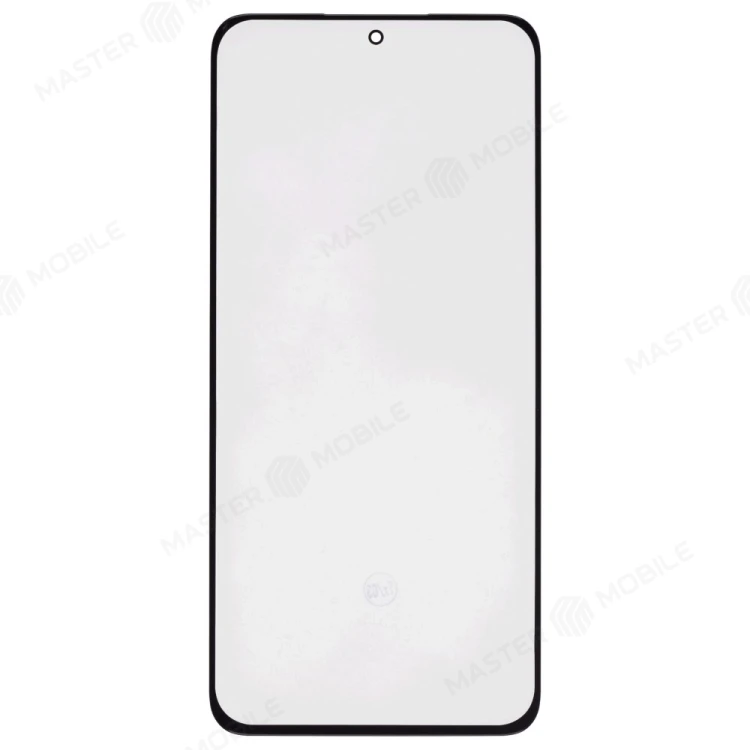 Стекло модуля для Xiaomi 12 (2201123G) / 12X (2112123AG) + OCA (черный)