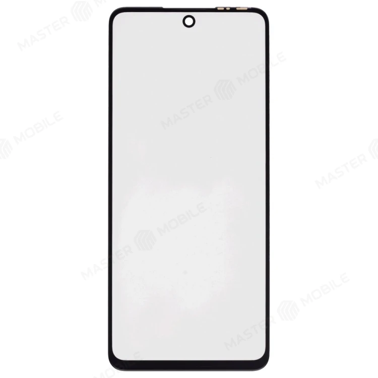 Стекло модуля для Tecno Camon 19 (CI6n) + OCA (черный)