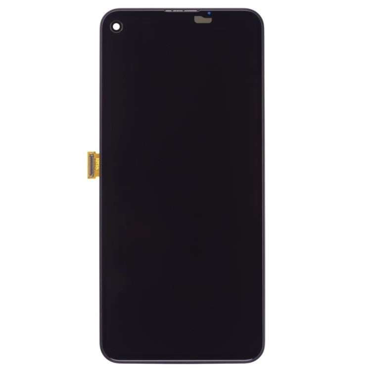 Дисплей для Google Pixel 5A 5G (G1F8F/G4S1M) + тачскрин (черный) (в рамке) (ORIG)