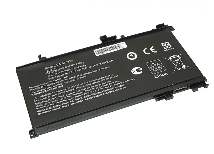 Аккумуляторная батарея для ноутбука HP TPN-Q173 (TE04-4S1P) 15.4V 3000mAh OEM черная