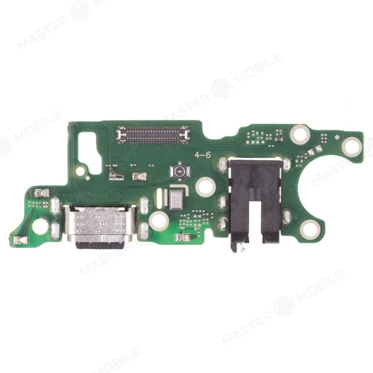 Нижняя плата для OPPO A60 (CPH2631) с комп. + разъем зарядки + микрофон + разъем гарнитуры