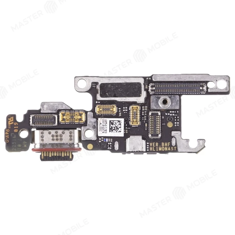 Нижняя плата для Huawei P60 (LNA-LX9) / P60 Pro (MNA-LX9) с комп. + разъем зарядки + микрофон + разъем SIM (ORIG100)