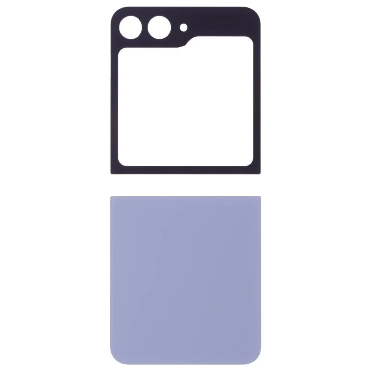 Задняя крышка для Samsung F741 Galaxy Z Flip 6 (синий) (комплект)