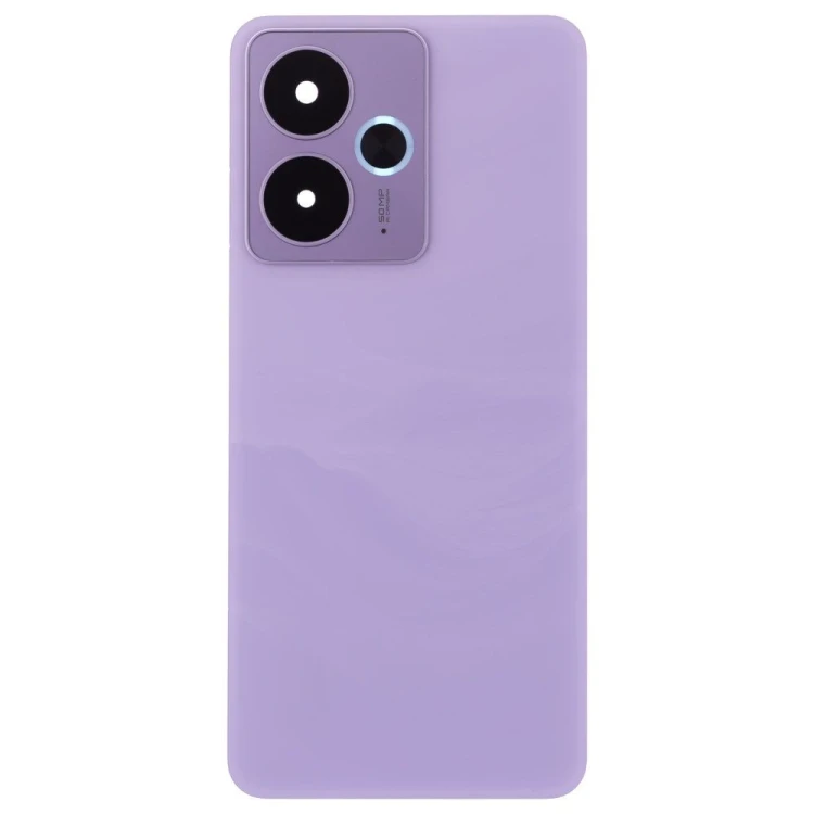 Задняя крышка для Realme 14T (RMX5078) (фиолетовый) (в сборе со стеклом камеры)