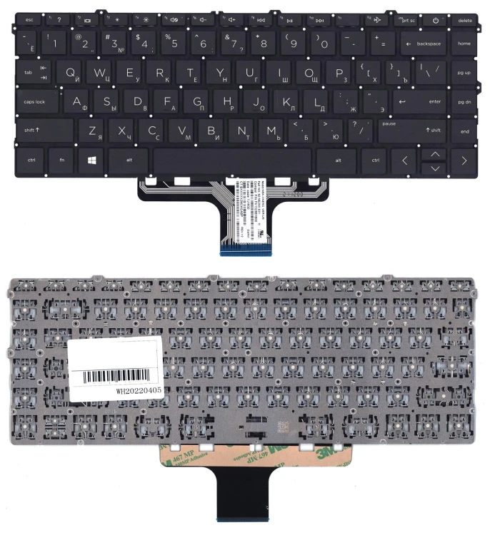 Клавиатура для ноутбука HP Pavilion 14-DV 14-DW черная