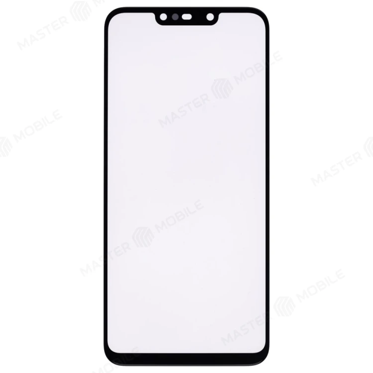 Стекло модуля для Huawei Mate 20 Lite (SNE-LX1) + OCA (черный)