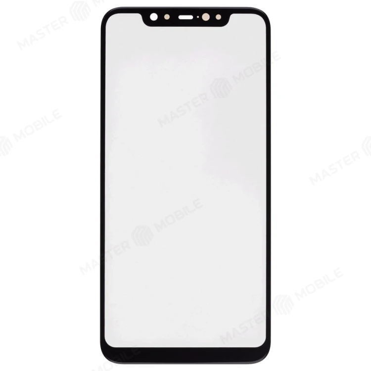 Стекло модуля для Xiaomi Mi 8 (M1803E1A) + OCA (черный)