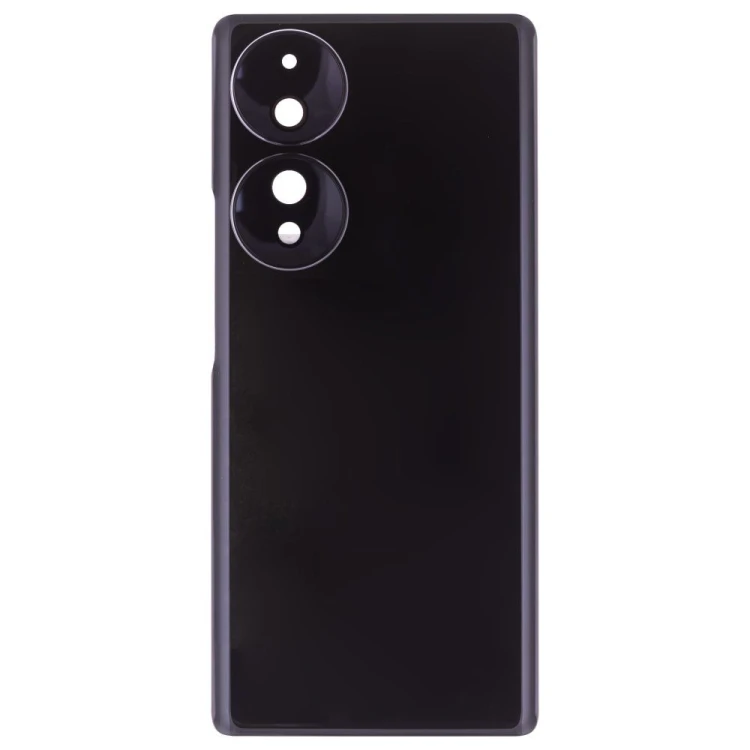 Задняя крышка для Huawei Honor 70 (FNE-NX9) (черный) (в сборе со стеклом камеры) (ORIG100)