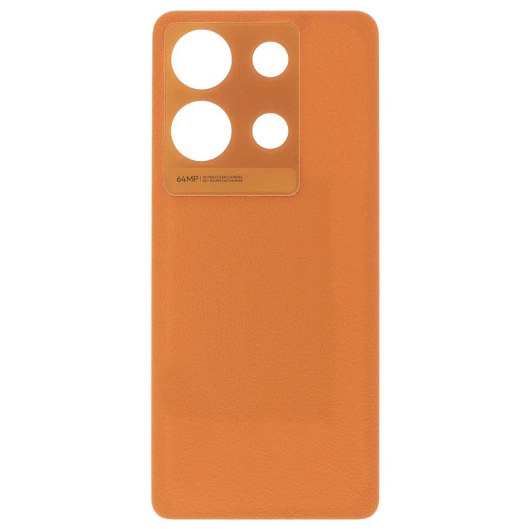 Задняя крышка для Infinix Note 30 4G (X6833B/X6731B) (оранжевый)