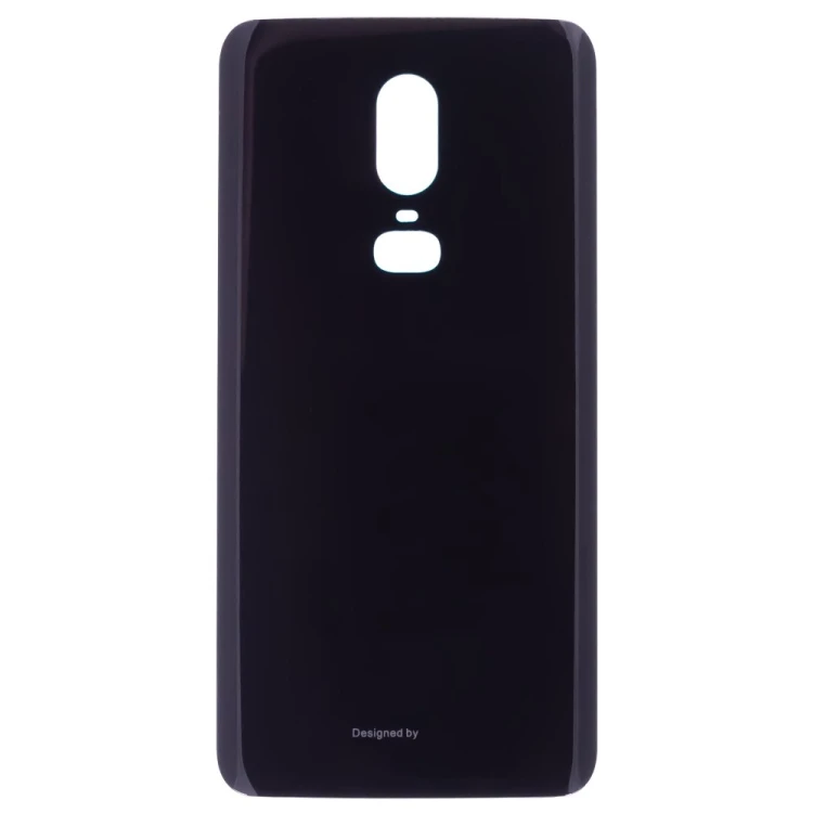 Задняя крышка для OnePlus 6 (черный глянец)