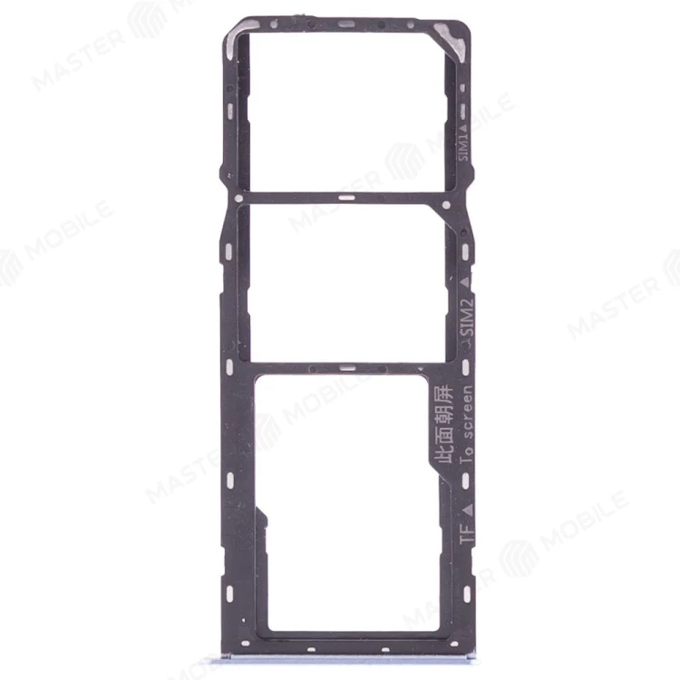 Держатель сим-карты для Realme C25 / C25S (RMX3195) (голубой)