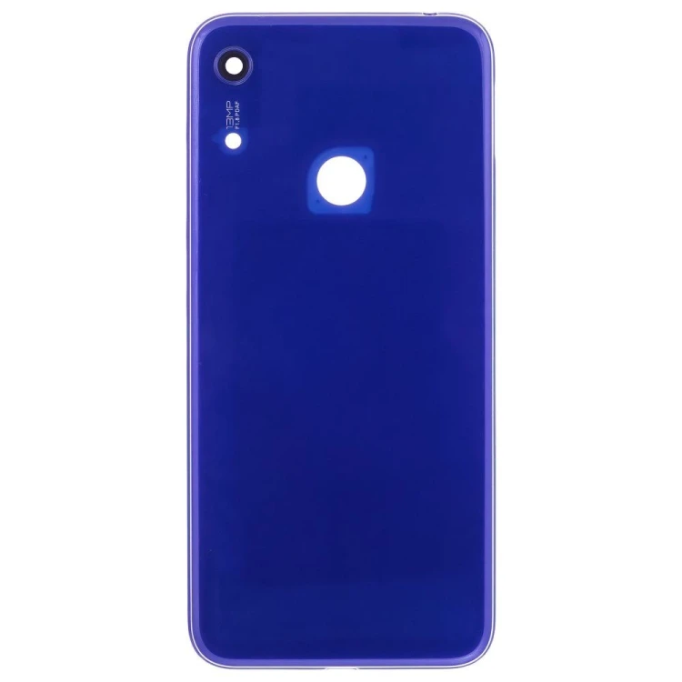 Задняя крышка для Huawei Honor 8A (JAT-LX1) / Honor 8A Pro (JAT-L41) (синий) (в сборе со стеклом камеры)