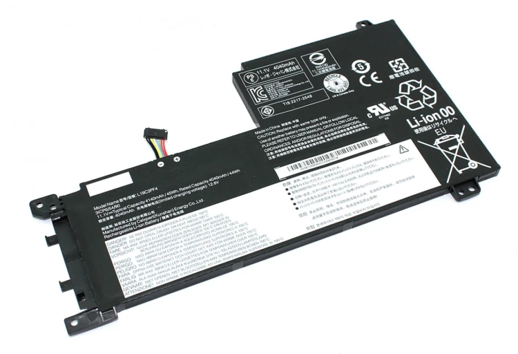 Аккумуляторная батарея для ноутбука Lenovo IdeaPad 5-15 (L19C3PF4) 11.1V 45Wh