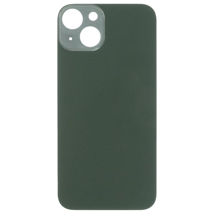 Задняя крышка для Apple iPhone 13 (зеленый) (с широким отверстием) (Premium)