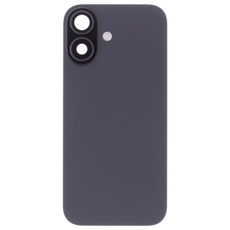 Задняя крышка для Apple iPhone 17 (SIM + eSIM) / iPhone 17 (eSIM) (черный) (в сборе) (ORIG100) (Снятый) (возможен дефект ЛКП)