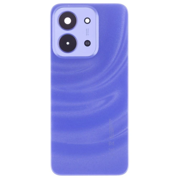 Задняя крышка для Xiaomi Redmi 15C 4G (25078RA3EL) (синий) (в сборе со стеклом камеры)