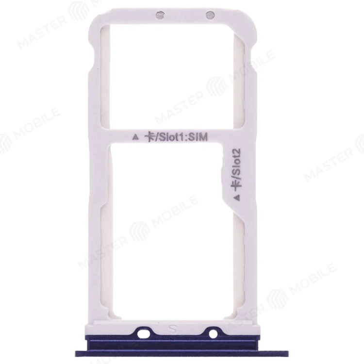 Держатель сим-карты для Huawei Honor 9/9 Premium (STF-L09) (синий)