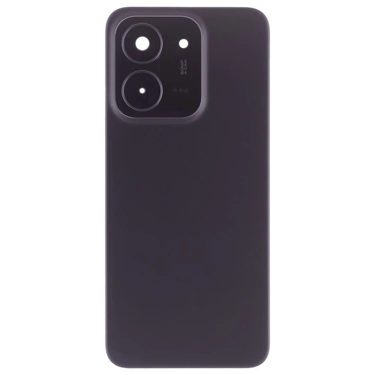 Задняя крышка для Xiaomi Redmi 15C 4G (25078RA3EL) (черный) (в сборе со стеклом камеры)