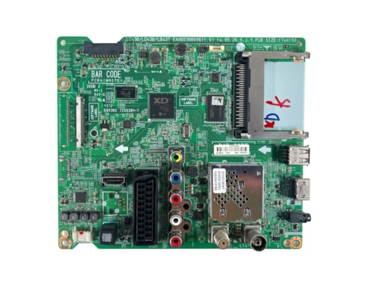 Плата EAX65388006(1.0) EBU62356105, для телевизора LG 42LB620V