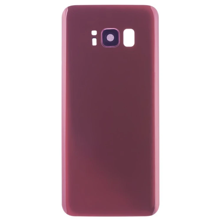 Задняя крышка для Samsung G950 Galaxy S8 (красный) (в сборе со стеклом камеры)