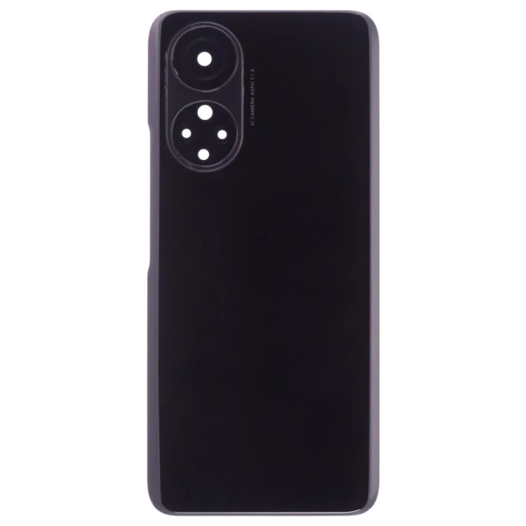 Задняя крышка для Huawei Honor X7 (CMA-LX1) (черный) (в сборе со стеклом камеры)