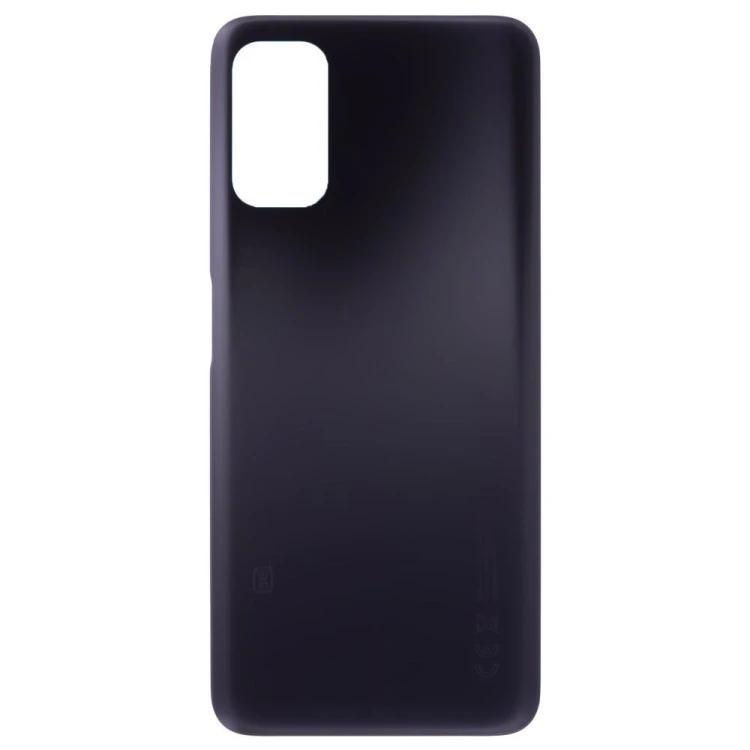 Задняя крышка для Xiaomi Redmi Note 10 5G (M2103K19G) / Redmi Note 10T 5G (M2103K19Y) (черный)