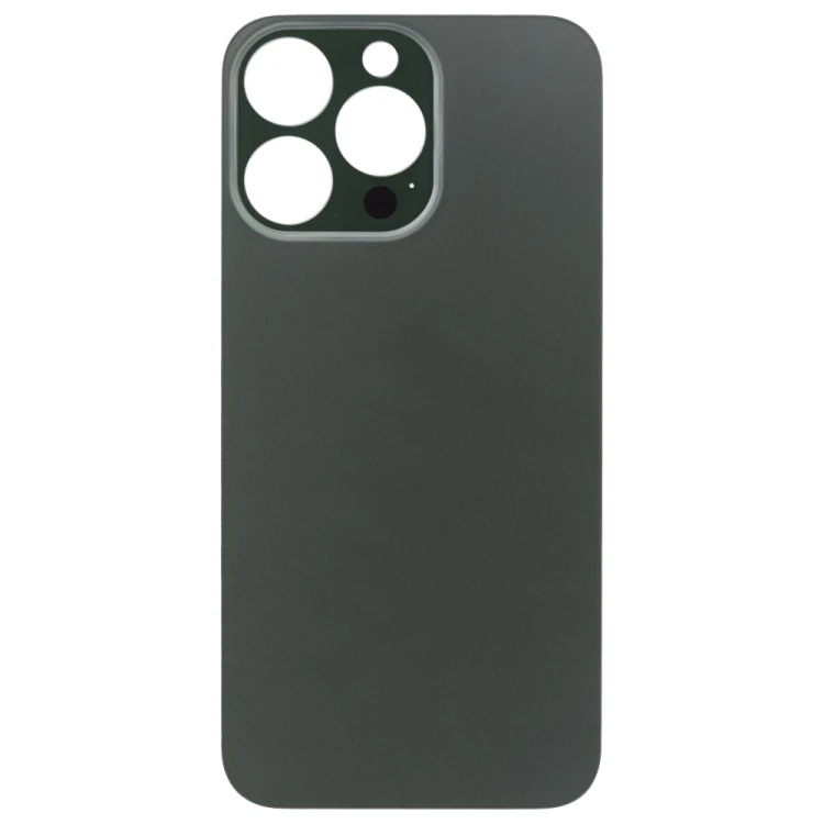 Задняя крышка для Apple iPhone 13 Pro (зеленый) (с широким отверстием) (Premium)