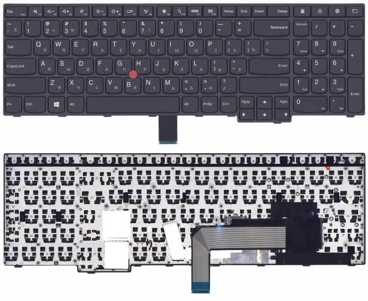 Клавиатура для ноутбука Lenovo Thinkpad Edge E550 E550C E555 E560 E565 черная