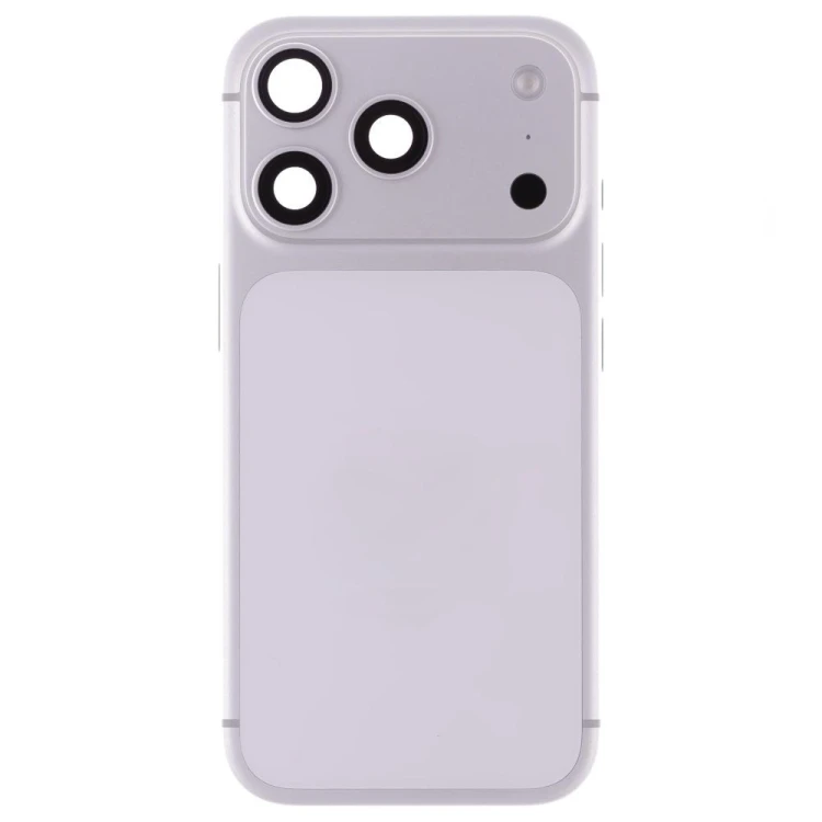 Корпус для Apple iPhone 17 Pro (eSIM) (белый) (в сборе) (ORIG100) (Снятый) (возможен дефект ЛКП)