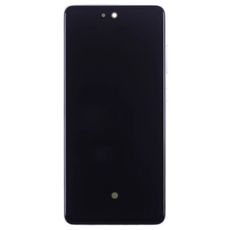 Дисплей для Samsung A525 Galaxy A52 / A526 Galaxy A52 5G / A528 Galaxy A52s + тачскрин (серебристый) (в рамке) (ORIG100) (SP)