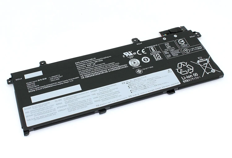 Аккумуляторная батарея для ноутбука Lenovo ThinkPad T14 Gen 1 (L18M3P74) 11.55V 51WH