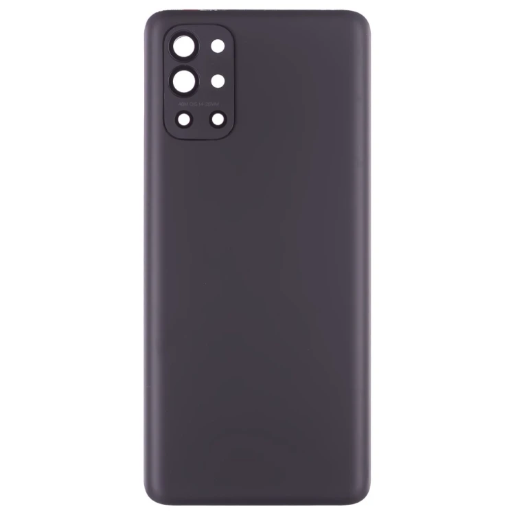 Задняя крышка для OnePlus 9R (черный матовый) (в сборе со стеклом камеры)