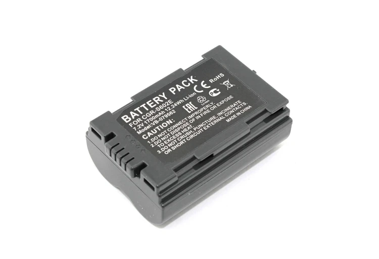 Аккумуляторная батарея для фотоаппарата Panasonic DMC-L1 (CGR-S602E) 7.2V 1700mAh Li-ion