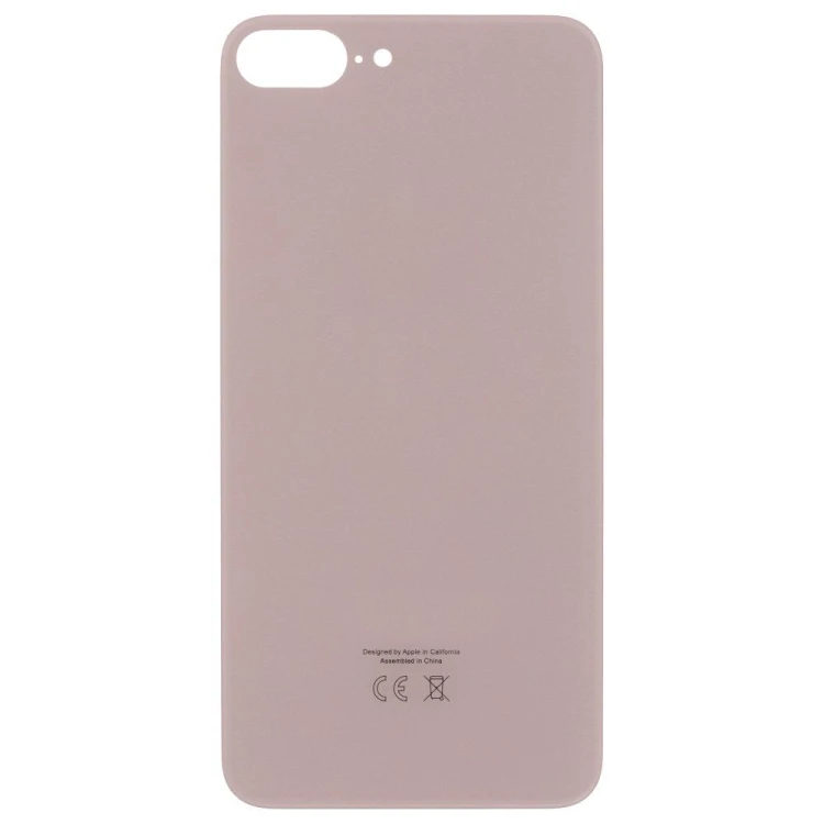 Задняя крышка для Apple iPhone 8 Plus (золотистый) (с широким отверстием) (Premium)