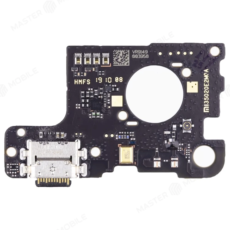Нижняя плата для Xiaomi Mi 8 SE (M1805E2A) с комп. + разъем зарядки + микрофон (ORIG100)