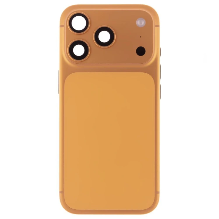 Корпус для Apple iPhone 17 Pro (eSIM) (оранжевый) (в сборе) (ORIG100) (Снятый) (возможен дефект ЛКП)