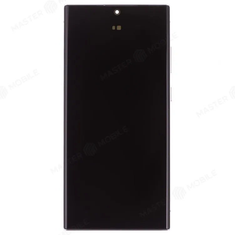 Дисплей для Samsung S918 Galaxy S23 Ultra + тачскрин (розовый) (в рамке) (ORIG100) (SP)