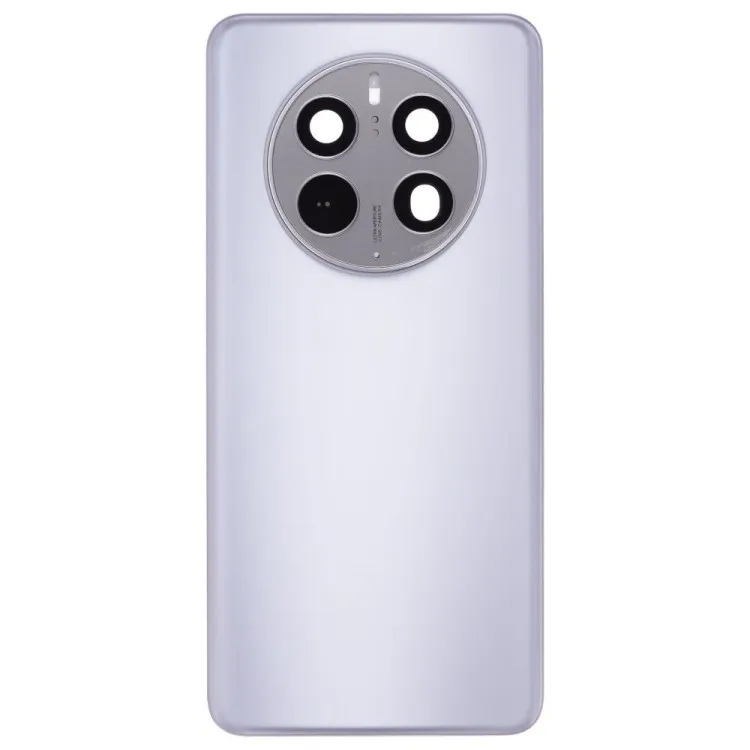 Задняя крышка для Huawei Mate 50 Pro (DCO-LX9) (серебристый) (в сборе со стеклом камеры) (ORIG100)