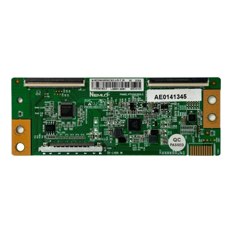 Плата T-Con N2THK430FHDCS03-3-F2-T_F0 PT430CS03-3, для телевизора V-HOME 43LF1209