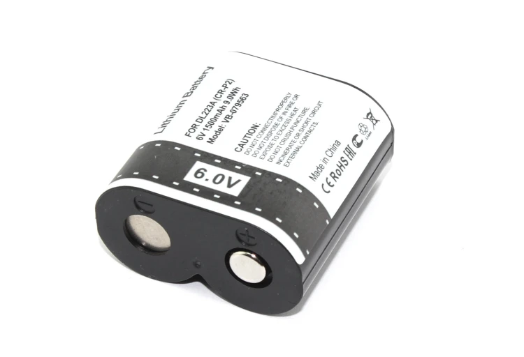 Аккумуляторная батарея для фотоаппарата Panasonic CR-P2 (DL223A) 6V 1500mAh Li-ion