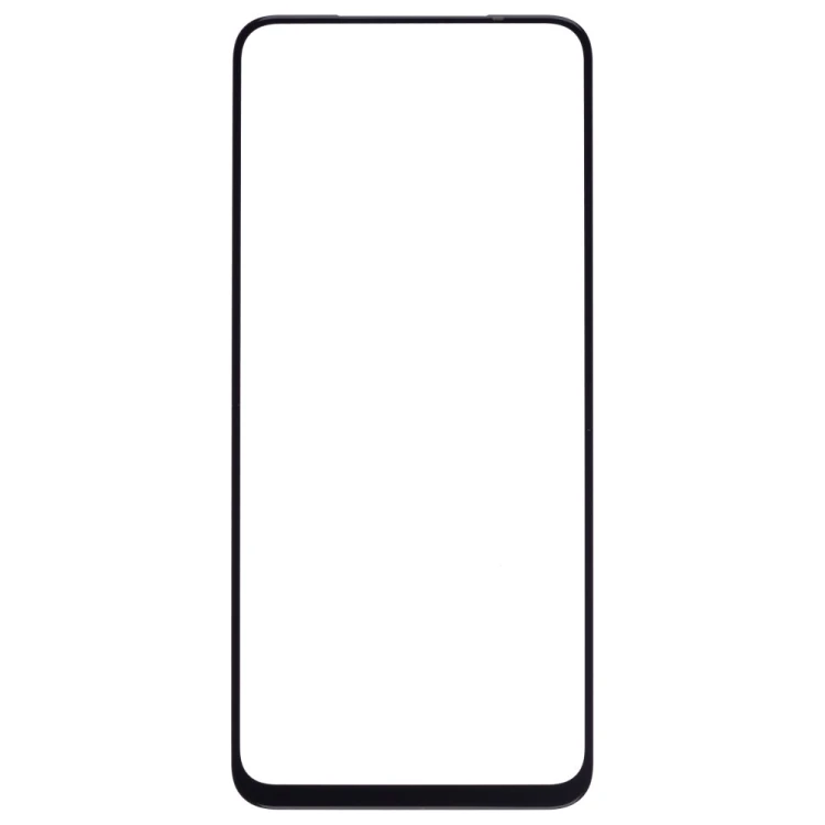 Стекло модуля для Xiaomi Redmi Note 10 4G (M2101K7AG) / Redmi Note 10S (M2101K7BG) и др. + OCA (без выреза камеры) (черный) (Musttby) (Premium)