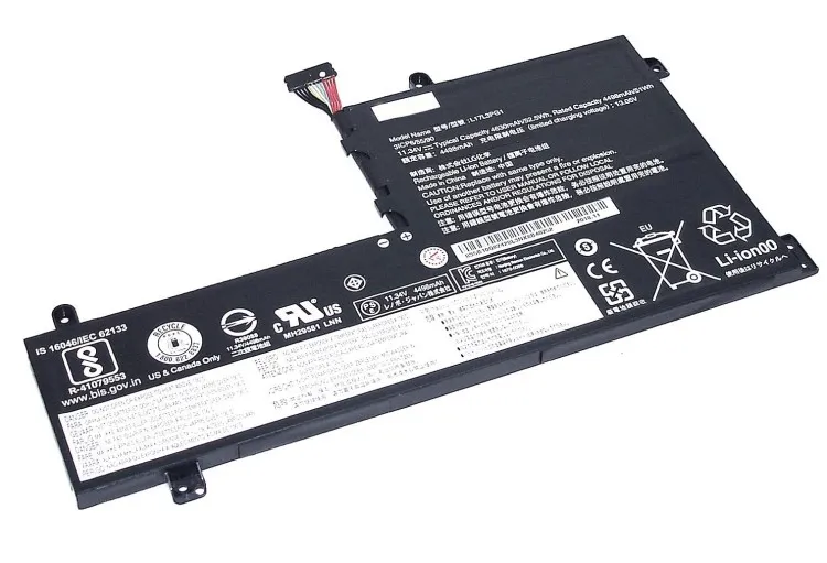 Аккумуляторная батарея для ноутбука Lenovo Legion Y730-15 (L17M3PG2) 11.52V 4955mAh